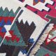 Konya Kilim Runner Rug 1930s, Tribal Geometric Wool Flatweave 350x170cm