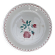 Antique plate with floral decoration