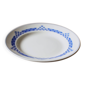 Blue pedestal coupe Ariège Digoin Sarreguemines