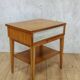 Bedside table in light oak