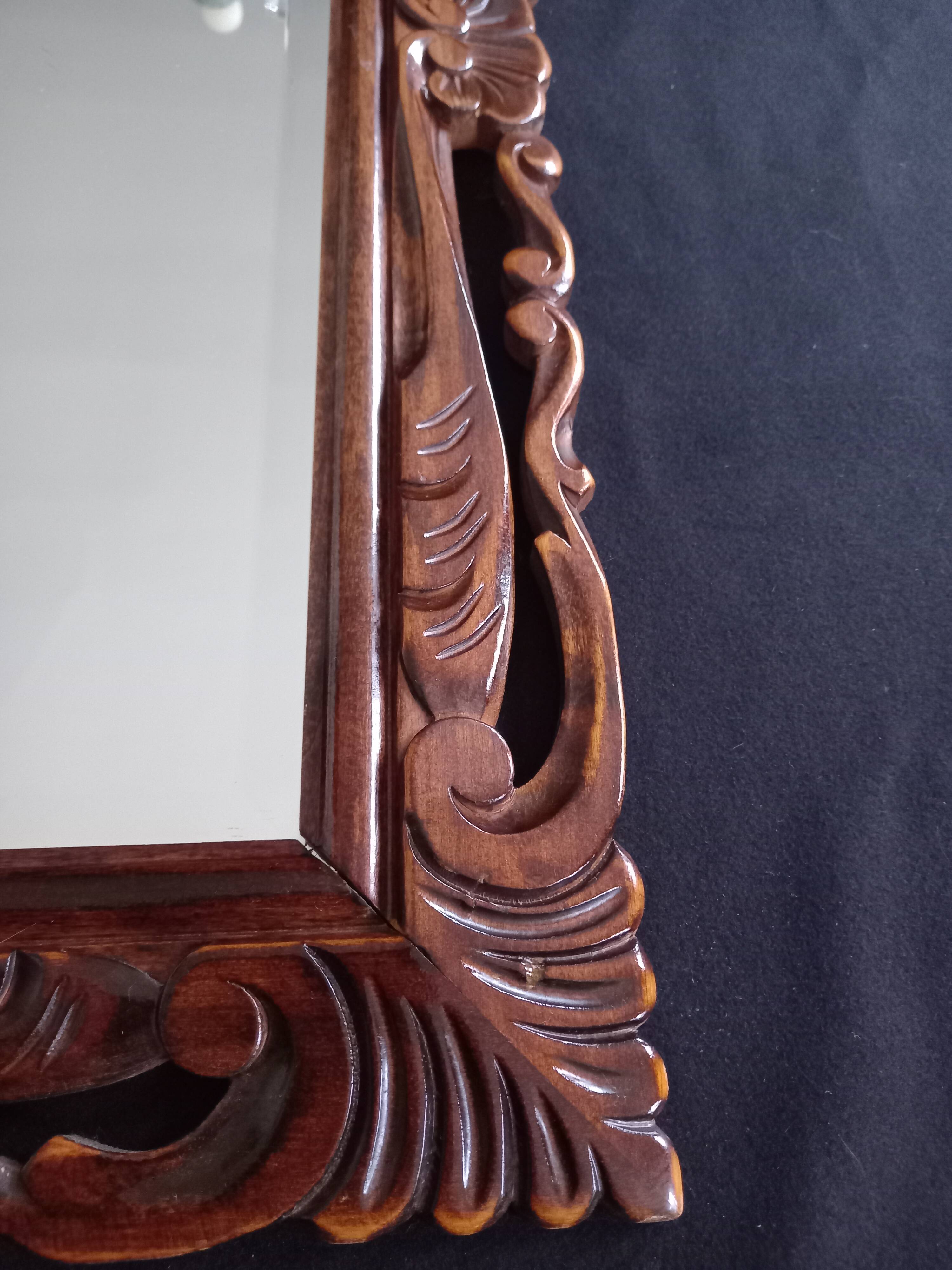 Large carved mirror neobaroque style