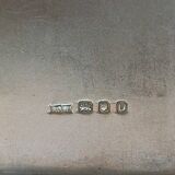 Old cigarette case or card holder in solid silver - English hallmarks - 195 gr