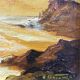 Sunset painting of the sea