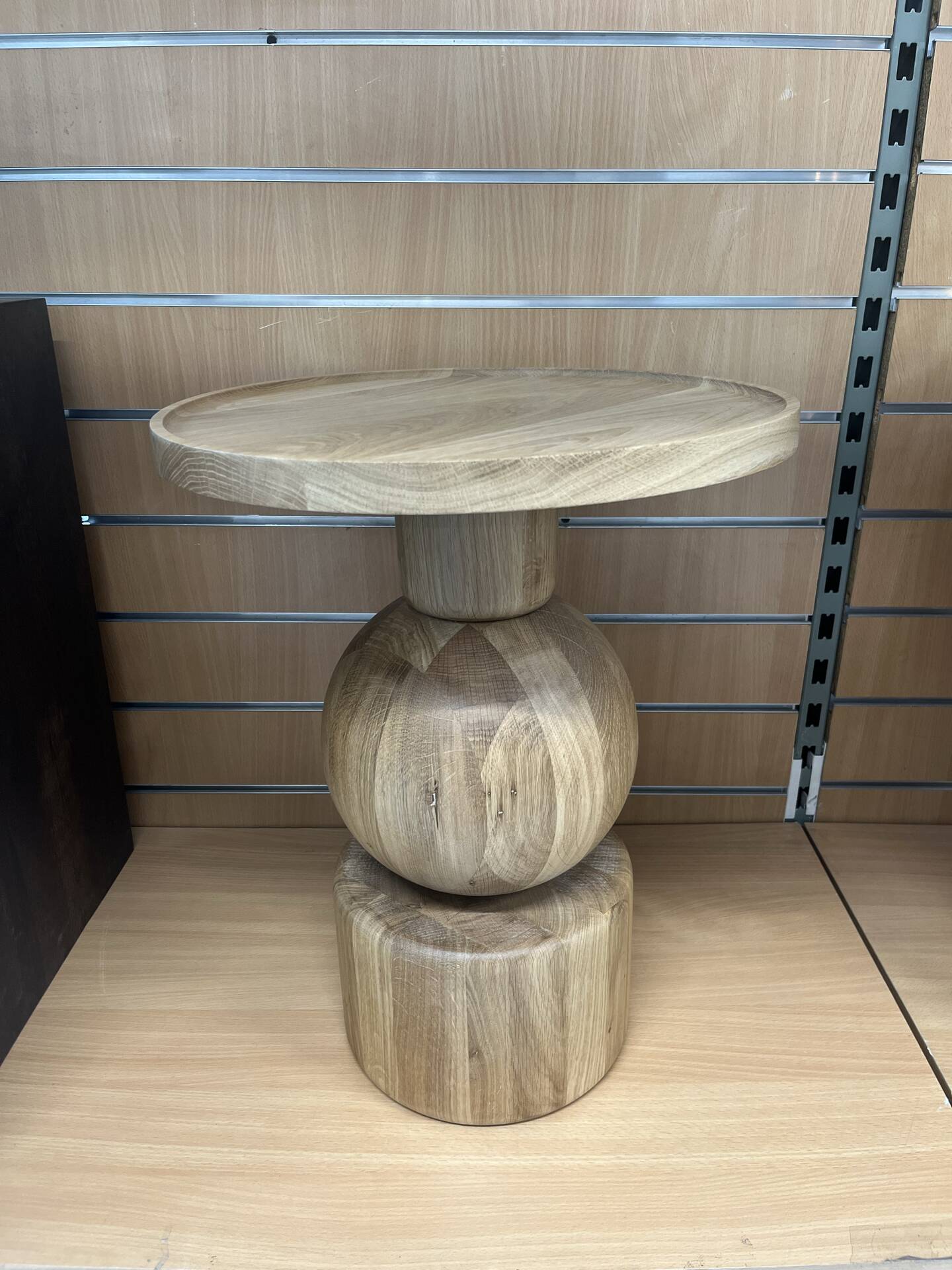 Solid oak coffee table