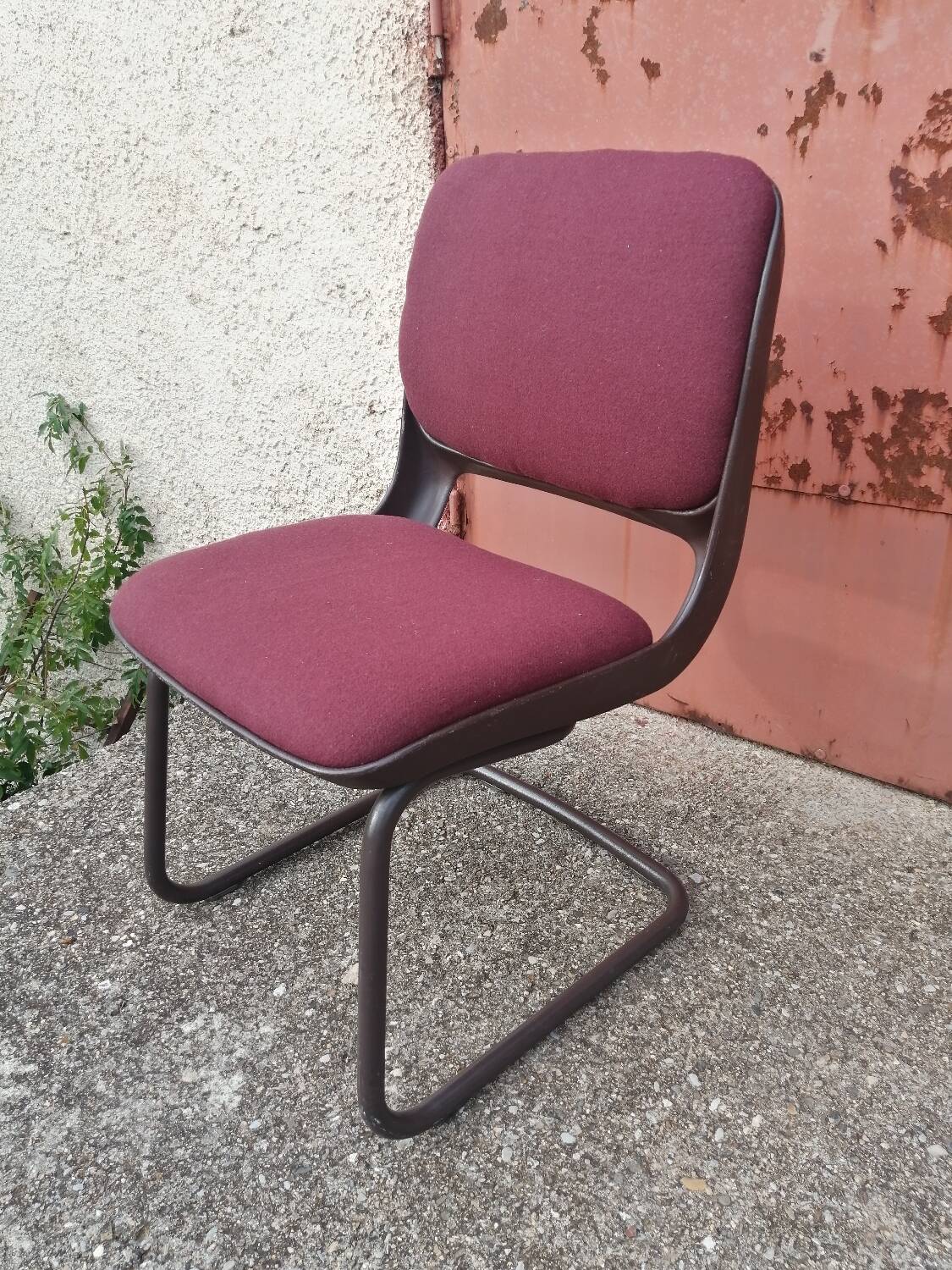 Chaise de bureau Strafor canteliver vintage