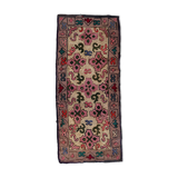 Handmade American Hooked Antique Rug 76cm x 175cm 1880s