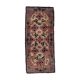 Handmade American Hooked Antique Rug 76cm x 175cm 1880s