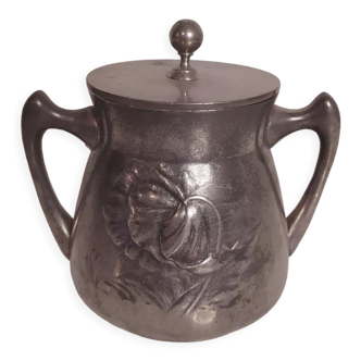 Old pewter pot