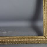 Old frame gilded patinated stucco wood