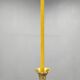 Art Deco chandelier with glass shade, Czechoslovakia, 1930s