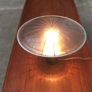 Contemporary Italian table lamp model Agaricon D36 by Ross Lovegrove for Luceplan.