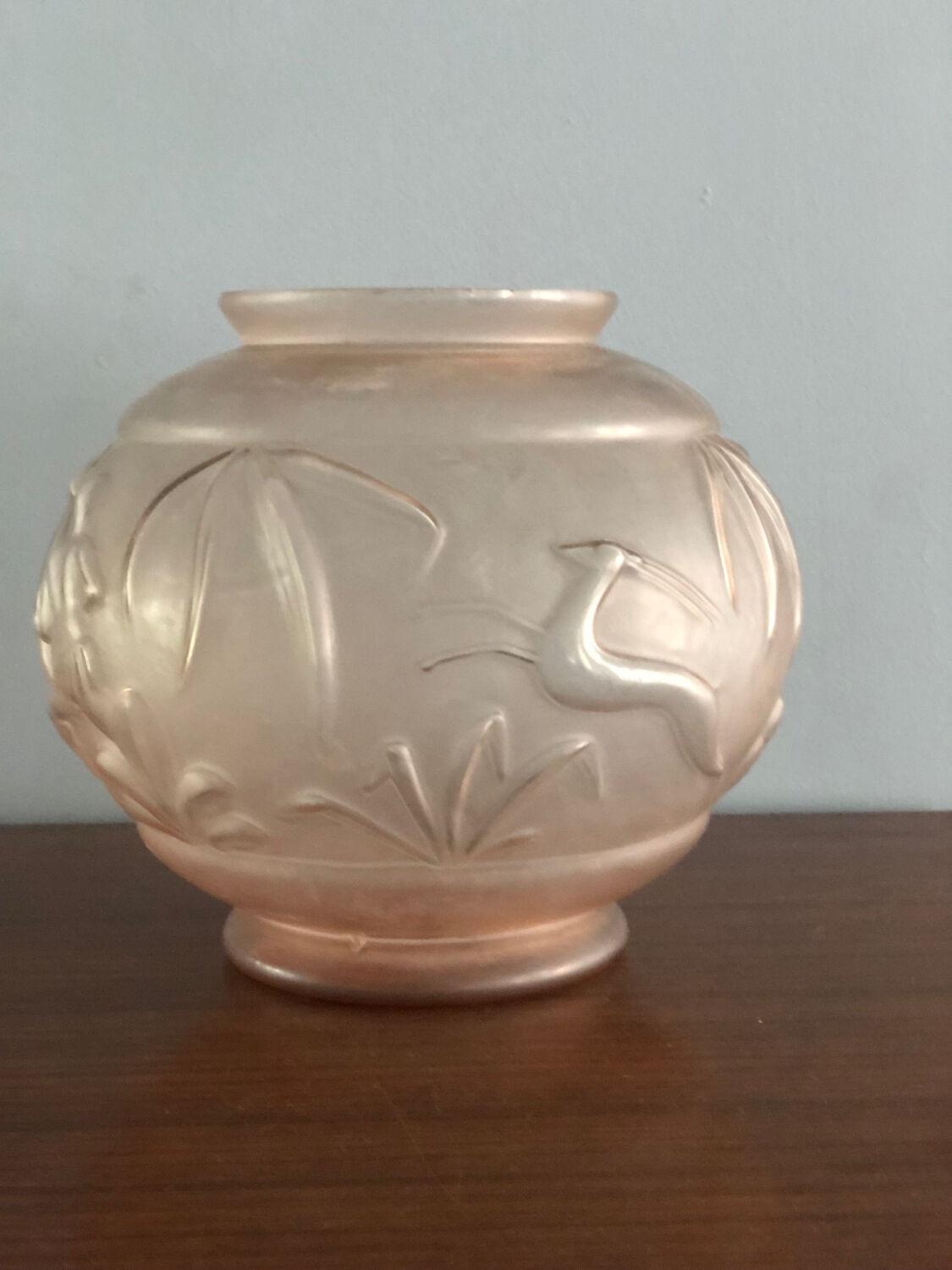 Art Deco round vase