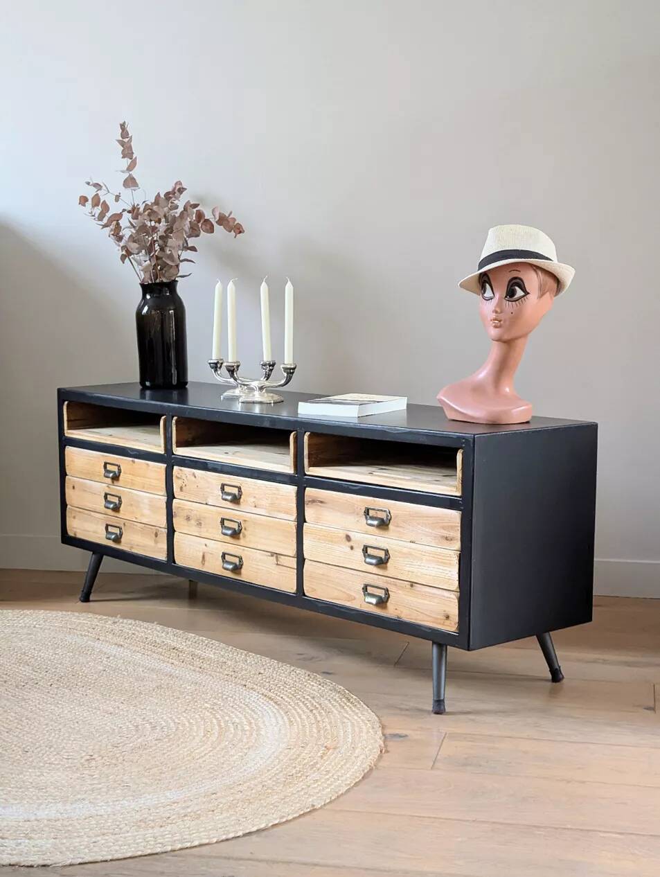 Low sideboard furniture
