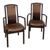 Paire de fauteuils Girsberger