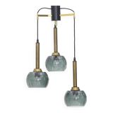 Ceiling lamp with three pendants, 1950s