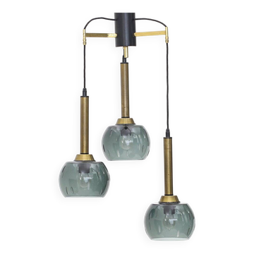 Ceiling lamp with three pendants, 1950s