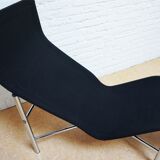 Swedish Leather Skye Lounge Chair by Tord Björklund for Ikea, 1970s