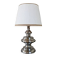 Large table lamp in satin-chrome steel by Goffredo Reggiani, Italy 1970s