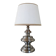 Large table lamp in satin-chrome steel by Goffredo Reggiani, Italy 1970s
