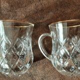 Set of 2 stylish glasses/cups