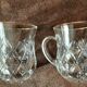 Lot de 2 verres/tasses stylé