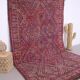 Vintage Moroccan Rug 203 x 340 cm - Moroccan Rug Purple - Berber rug Old
