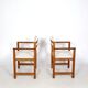 Paire de fauteuils scandinaves années 60