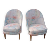 Vintage armchair pair