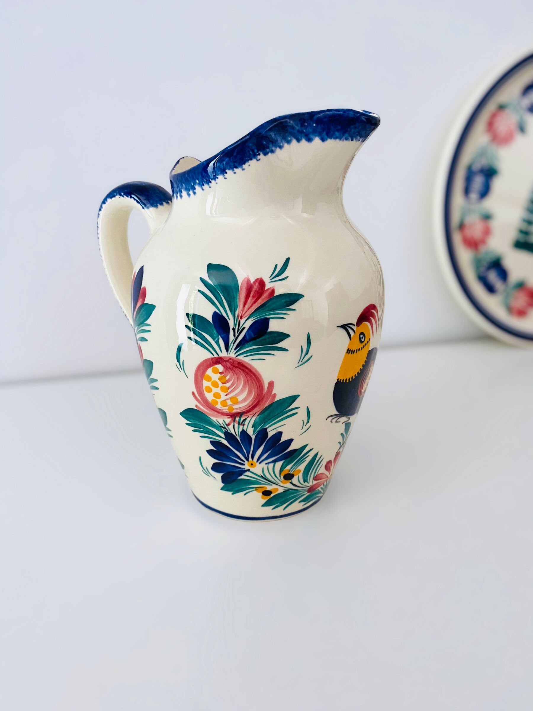 Carafe Breton craftsmanship Henriot Quimper