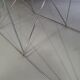 Steel and glass dining table by Max Sauze for Max Sauze Studio, 1970s