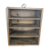 Vintage wooden lockers with compartments