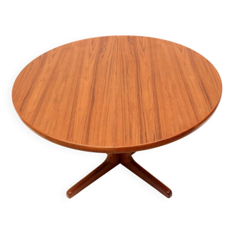 Vintage extendable dining table by S. Burchardt Nielsen made in the 1960s