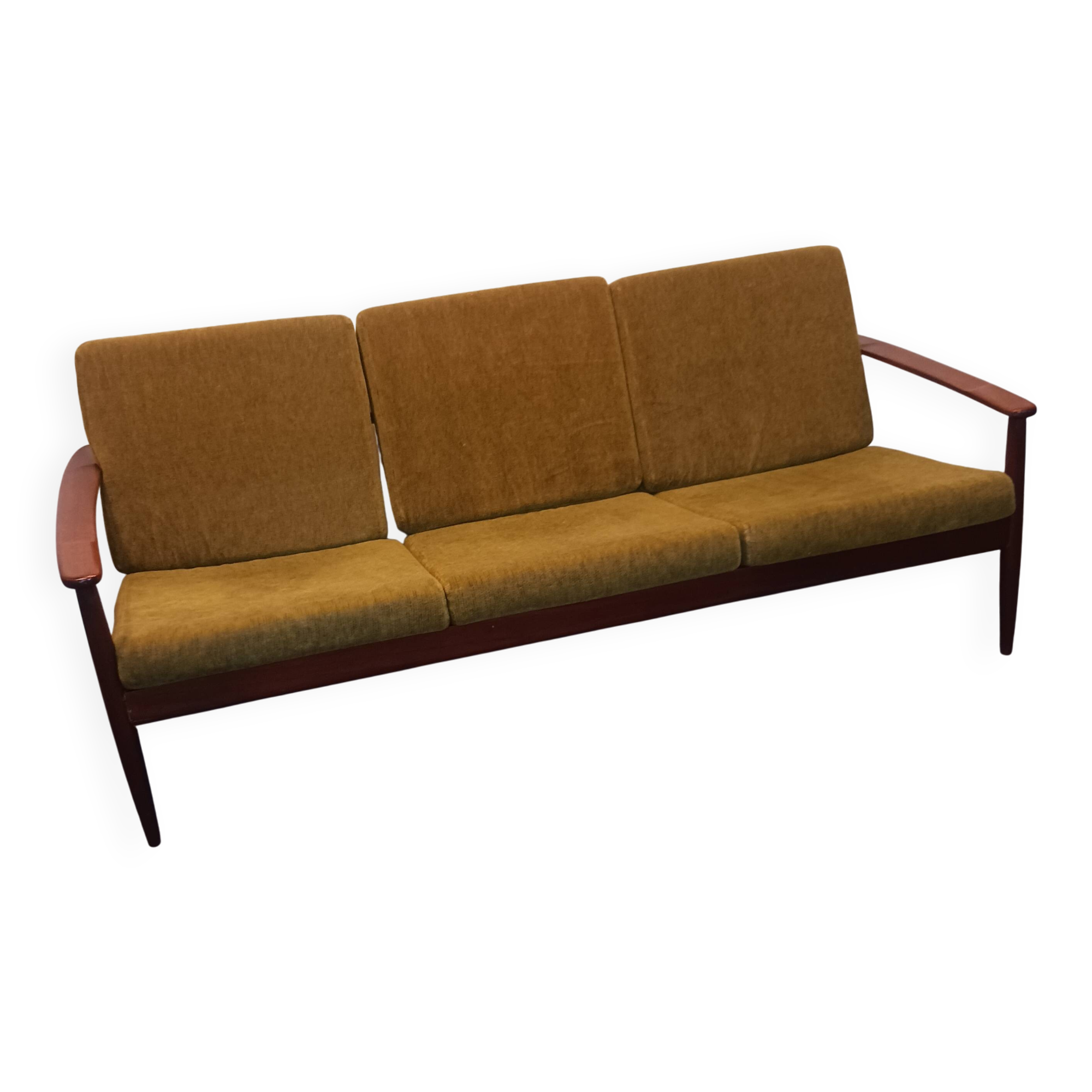 1960s Scandinavian three-seater sofa