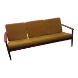 1960s Scandinavian three-seater sofa