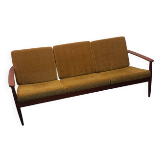 1960s Scandinavian three-seater sofa