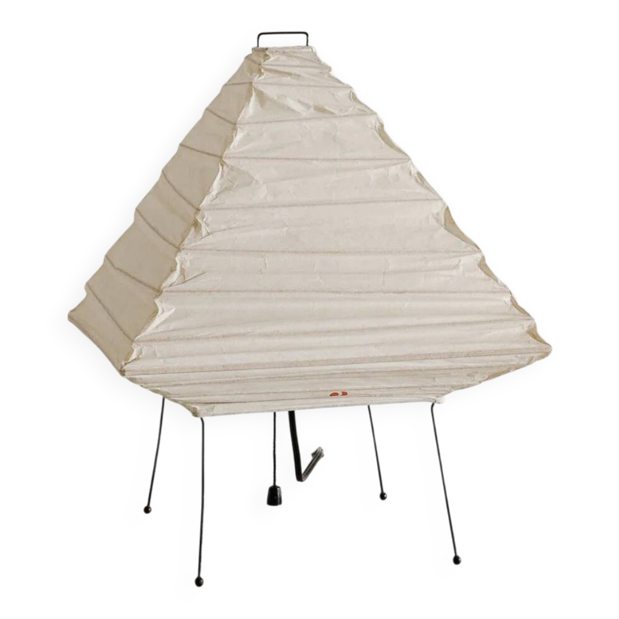 Vintage Mid Century "5X" Desk Table Lamp by Isamu Noguchi, 1960s