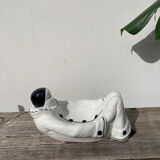 White Pierrot ashtray / soap dish / pocket tray