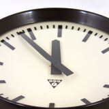 Railway clock from Pragotron, 1950