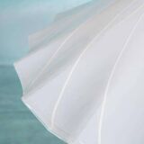 Vintage glass suspension lamp Kalmar Fazzoletto