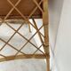 Bureau rotin Louis Sognot et sa chaise
