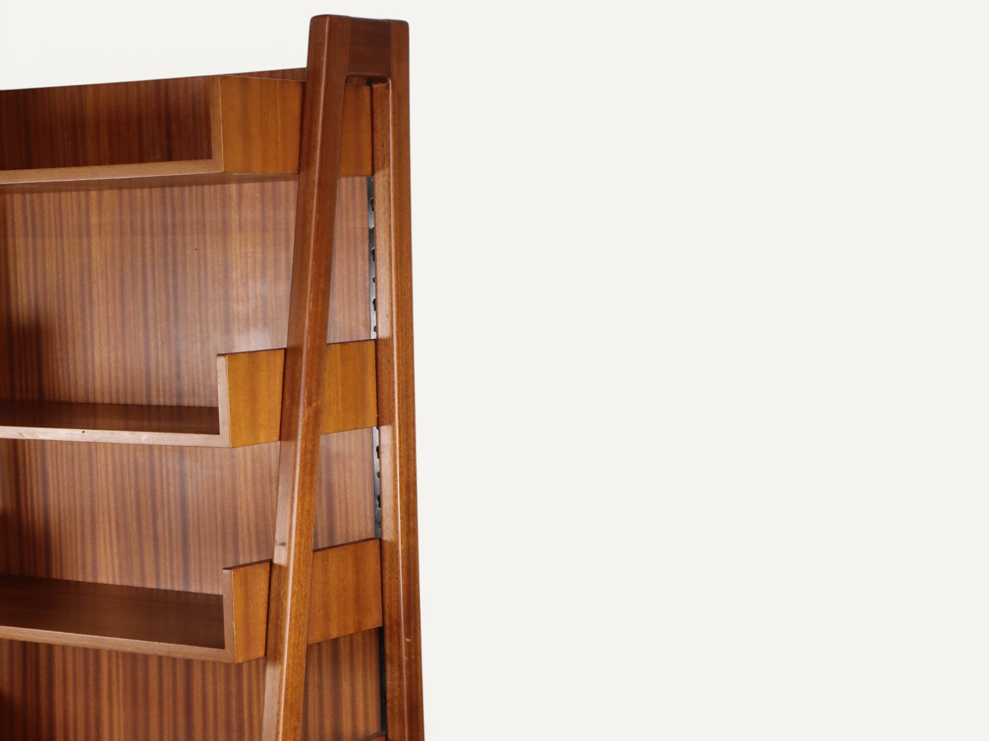 Vintage Italian wooden library - 1960s