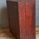 Painted wooden chest