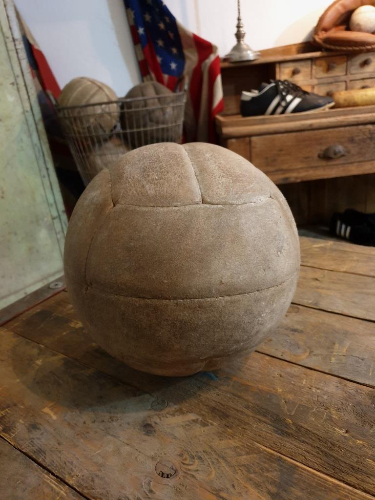 Vintage leather football