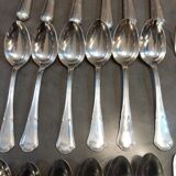 Ercuis silver-plated cutlery set