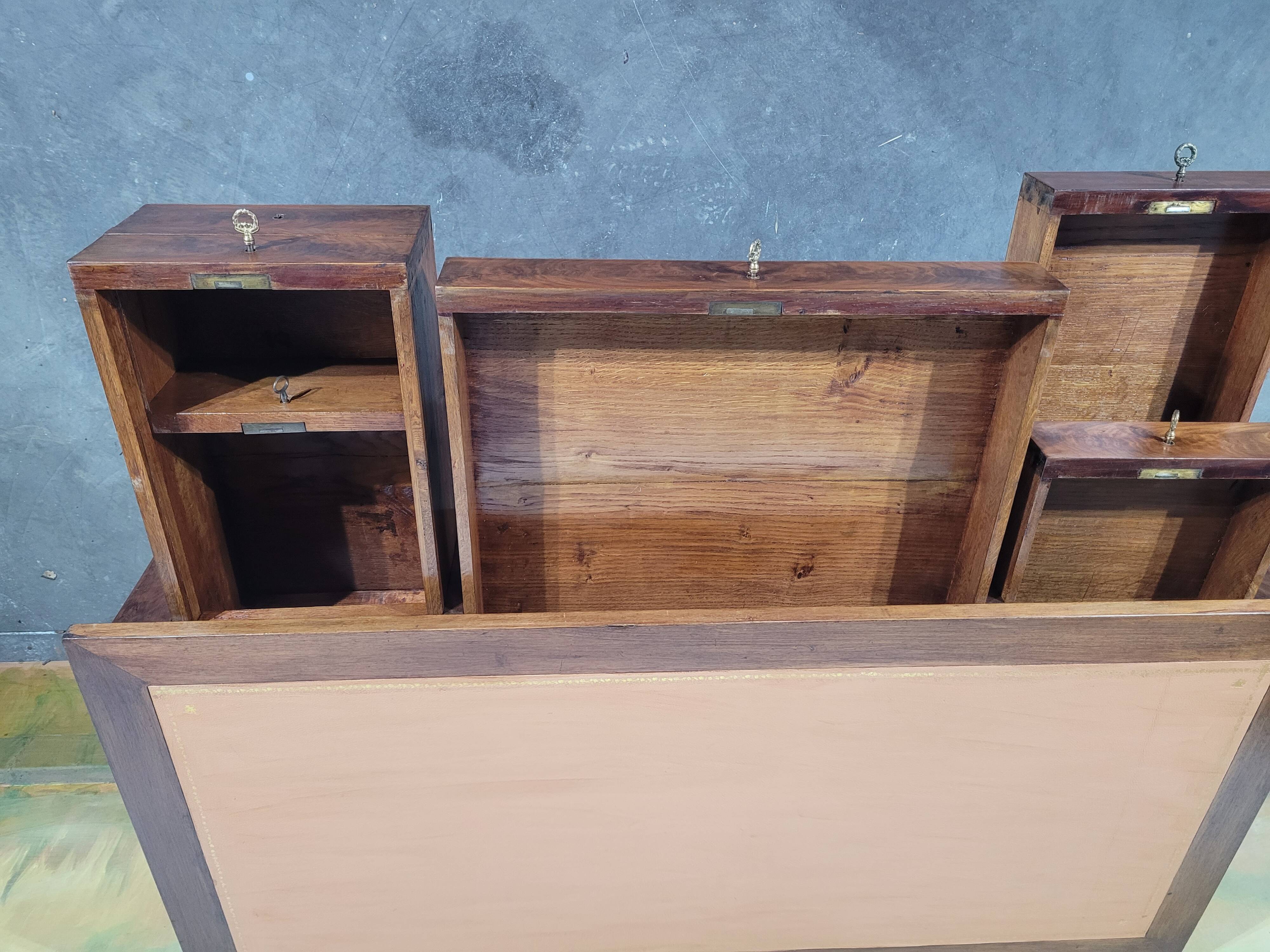 Empire mahogany desk