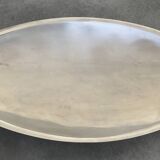 Tray, cosmos serving dish on foot guy degrenne