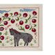 Hand-knotted rug, vintage Turkish rug 50x93 cm