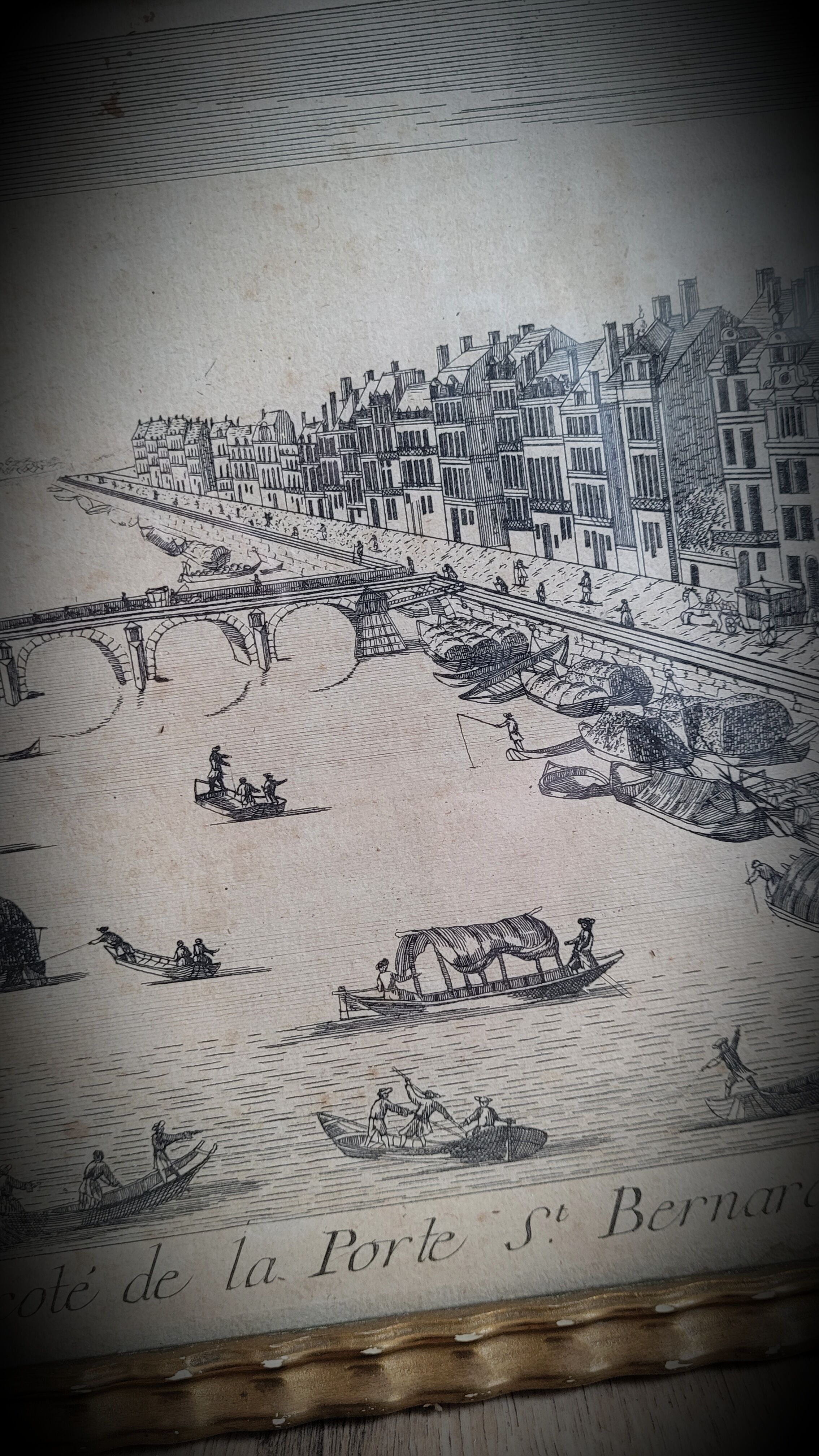 Illustration paris porte bernard