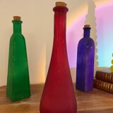 Multicolored bottles