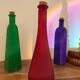Multicolored bottles